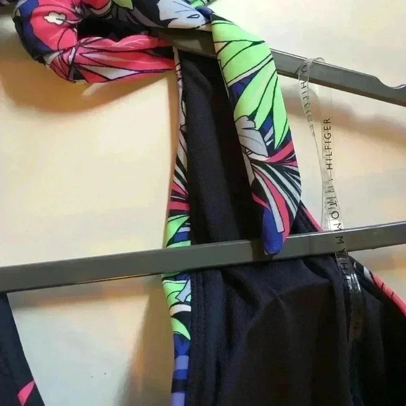 Tommy Hilfiger Women's Halter One Piece Swimsuit - Picture 8 of 9